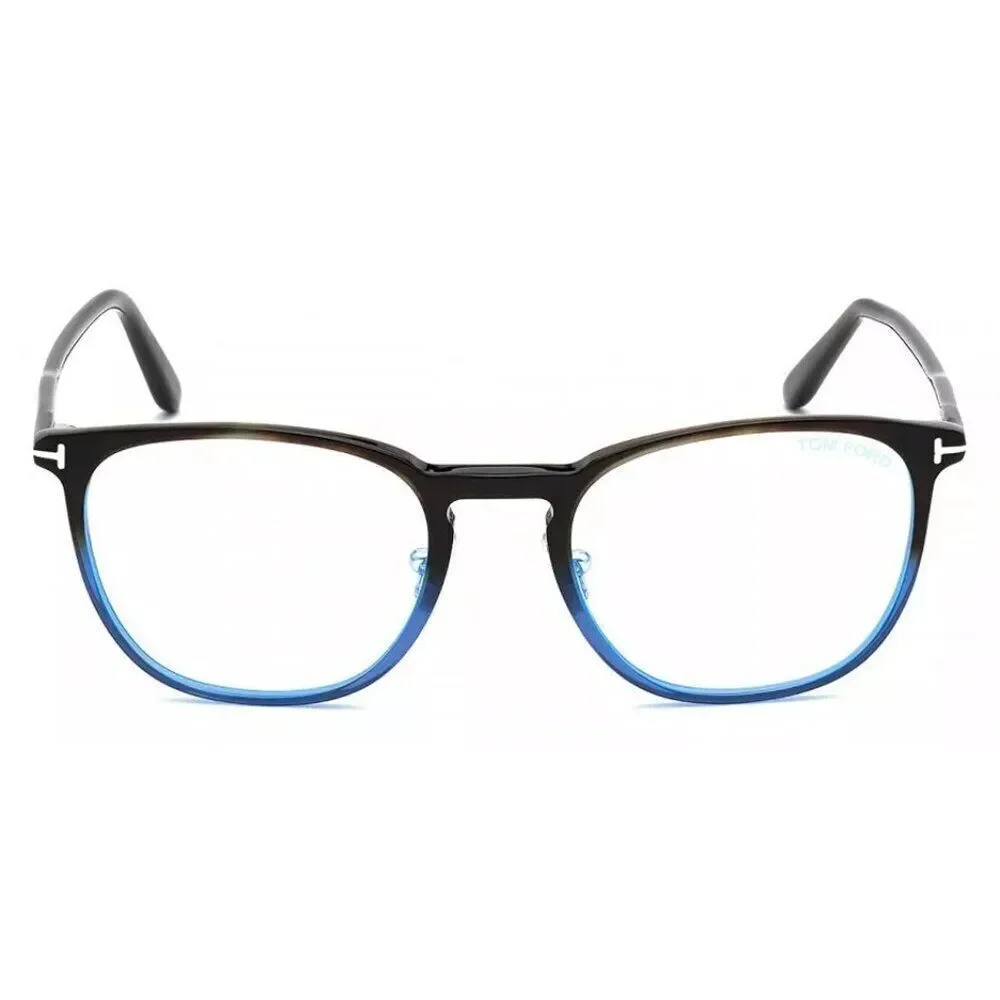 New Authentic Tom Ford FT5700-B-055-54 Round Eyeglasses